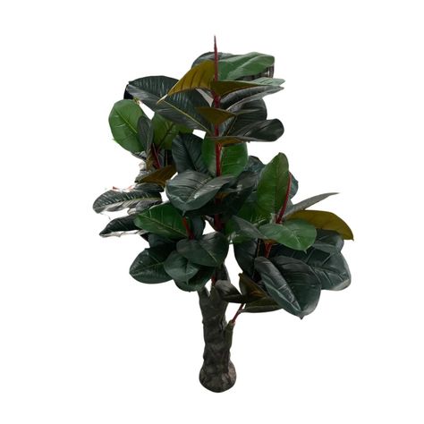 Planta Artificial De 150 cm Tipo Gomero Decorativa-0