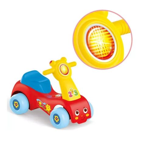 Correpasillos Con Luz y Sonidos Scooter De Paseo Musical-1