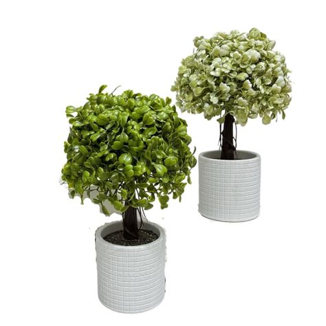 Plantas Artificiales Mini Bonsai Arbol Decoracion 6 unidades-4