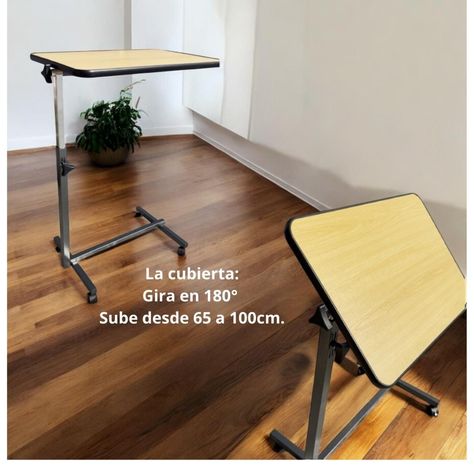 Mesa Plegable Enfermo Cama Deluxe Firme Altura Ajustable PC-4