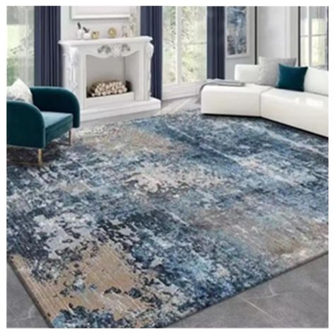 Alfombra Living 120x160 cm. Trevi Tapete 3D Sala Estar-0