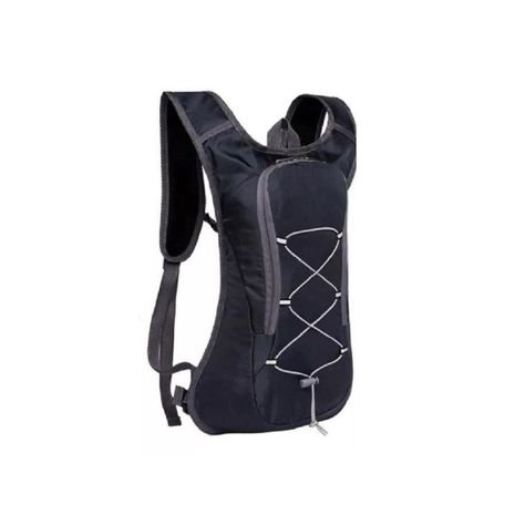 Mochila Hidratacion Negra + Bolsa de Agua 2L.-0