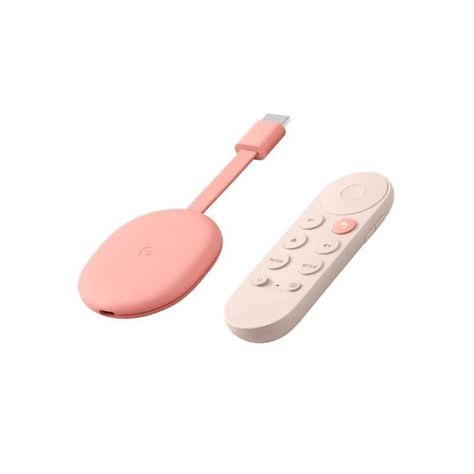 Google Chromecast 4 Con Google Tv 4k - Rosa-1