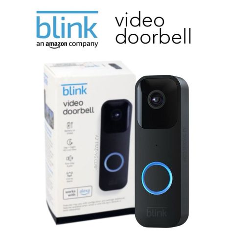 Timbre Inteligente Blink  Video Doorbell - Negro-1