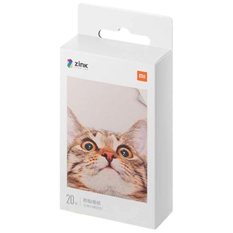 Xiaomi Mi Portable Photo Printer Paper 2x3 Pulgadas 20 Papel-0