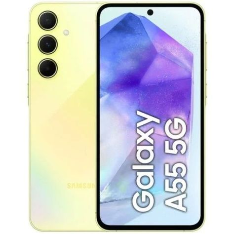 Smartphone Galaxy A55 128gb 8gb Ram 5G - Amarillo-0