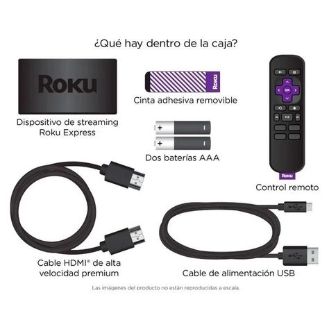 Roku Express Hd 3930r Smart Tv - Negro-1