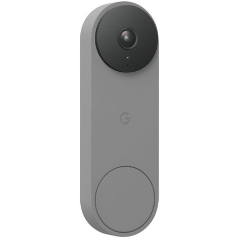 Google Nest Doorbell Timbre Wired 2nd Gen - Gris-0