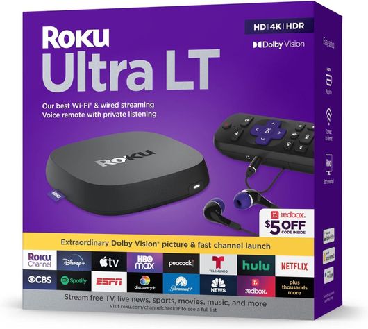 Roku Ultra LT 4k 4801rw -0