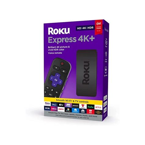 Roku express 4K Plus 3941r control remoto por voz -0