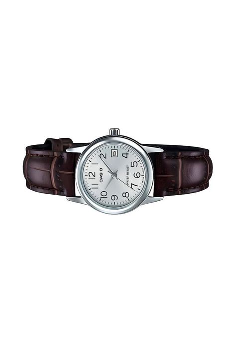 Reloj Ltp-V002l-7b2 Mujer Analogo Cuero-1