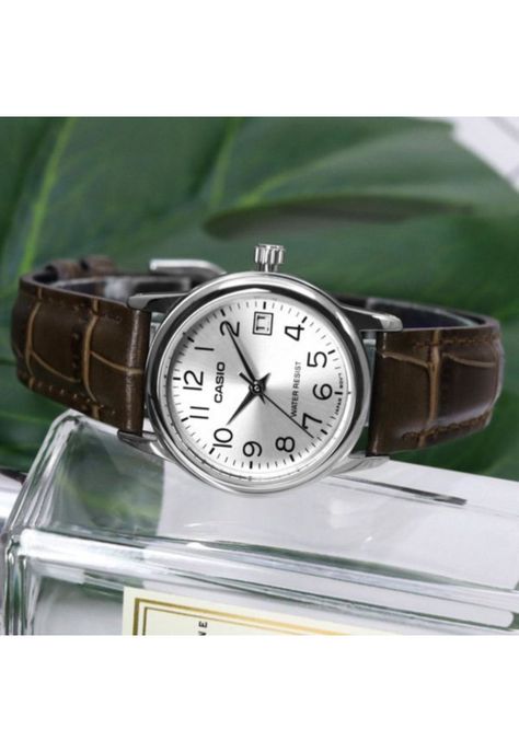 Reloj Ltp-V002l-7b2 Mujer Analogo Cuero-2
