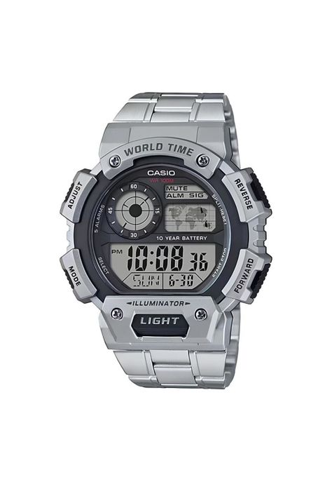 Reloj Ae-1400whd-1av Hombre Digital Metal-0