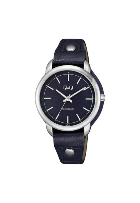 Reloj Qb19j302y Mujer Analogo Cuero-0