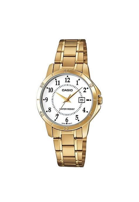 Reloj Mtp-V004g-7b Hombre Analogo Metal-0