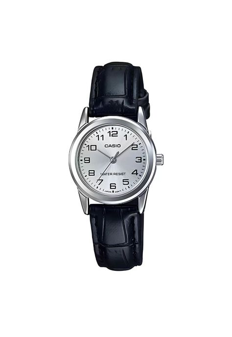 Reloj Ltp-V001l-7b Mujer Analogo Cuero-0