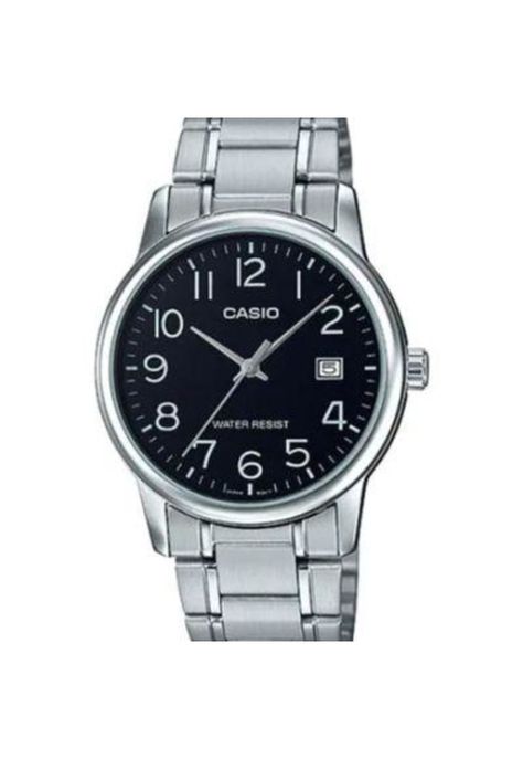 Reloj Mtp-V002d-1b Hombre Analogo Metal-0