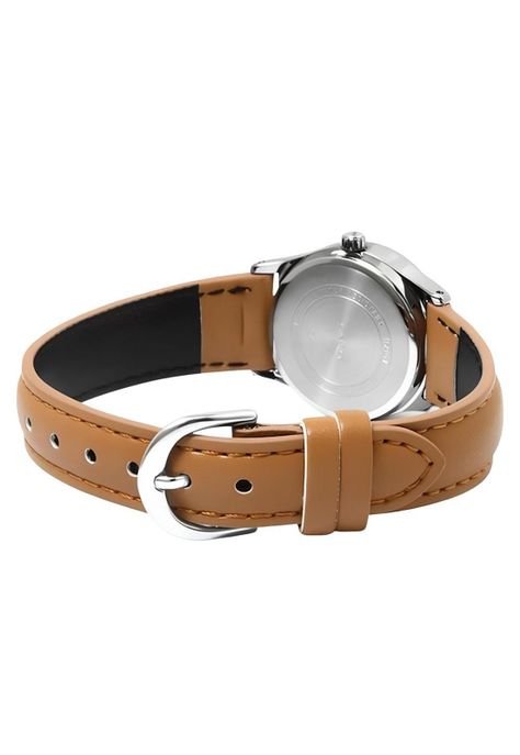 Reloj Ltp-V006l-7b2 Mujer Analogo Cuero-1