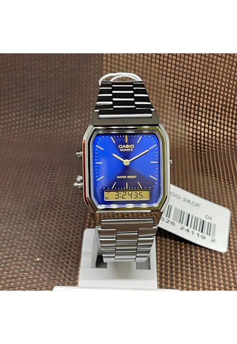 Reloj Aq-230gg-2a Hombre Analogo Digital Metal-1