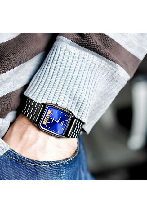 Reloj Aq-230gg-2a Hombre Analogo Digital Metal-2