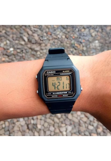 Reloj W-217h-9av Hombre Digital Resina-4