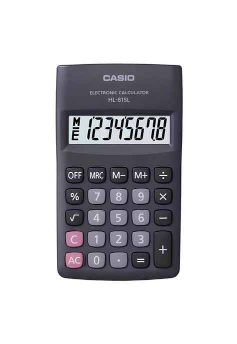 Calculadora Hl-815l-Bk De Bolsillo-0