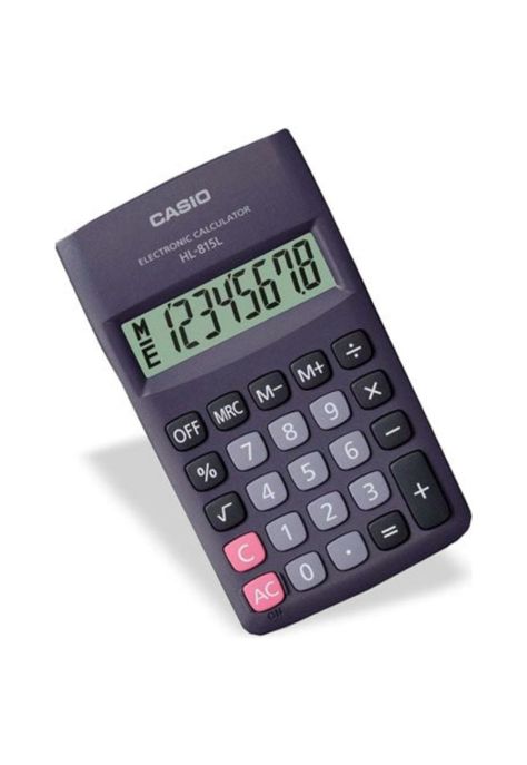 Calculadora Hl-815l-Bk De Bolsillo-1