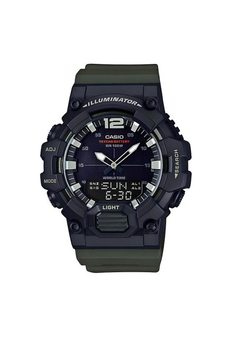 Reloj Hdc-700-3av Hombre Analogo Digital Resina-0