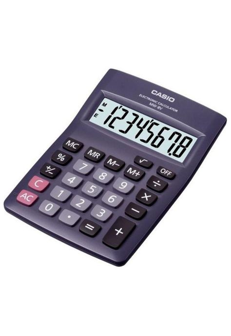 Calculadora Mw-8v-Bk Escritorio-1