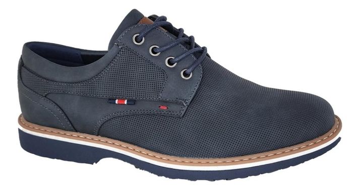 Zapatos Hombre / Caballero Casual Oxfords Ejecutivo 3181 Azul-1
