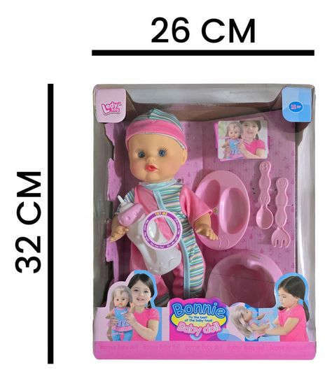 Set Muñeco Bebé Accesorios Juguete Navidad Cumpleaños 73-3