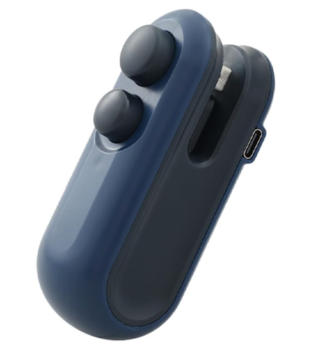 Máquina de Sellado Portátil para Bolsas- Fácil de Usar Color Negro-0