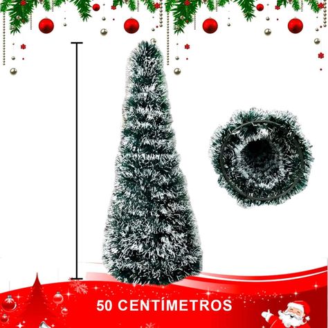 Arbol De Navidad Decorativo 50 Cm Interior-exterior Modelo04-0