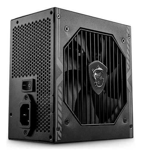 Fuente Msi 550w A550bn 80 Plus Bronce 45,5a Pcie 2x6+2-0