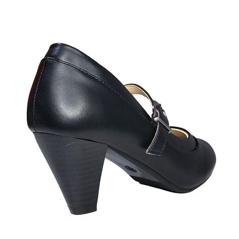 Zapato de Mujer con Hebilla y Tacón 7602 Elegante de Cueca-1