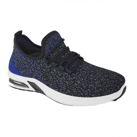 Zapatillas Deportivas Para Running negro/azul 3200-1