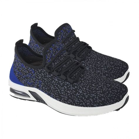 Zapatillas Deportivas Para Running negro/azul 3200-2
