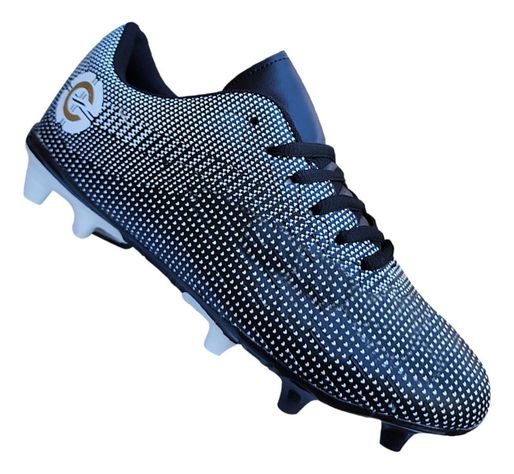 Zapatos Futbol Adulto Full Grass Moda Deportiva Negro 3253-0