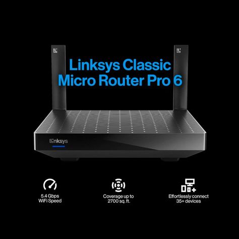 Router Micro Linksys Pro 6 Ax5400 - Dual Band / 5400mbps-2