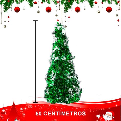Arbol De Navidad Decorativo Interior-exterior 50 Cm Modelo02-0