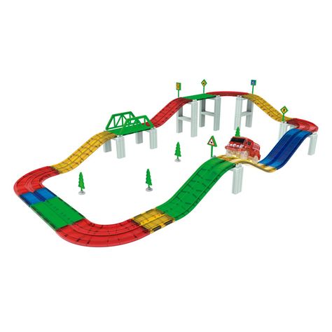 Juguete Magnético 141 piezas Magneti Track-1