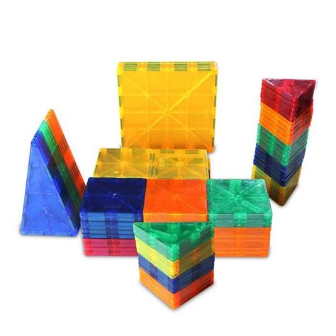 Juguete Magnético Magneti Blocks 60 Piezas-4