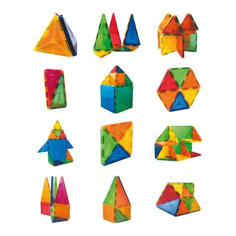 Juguete Magnético Magneti Blocks 60 Piezas-6