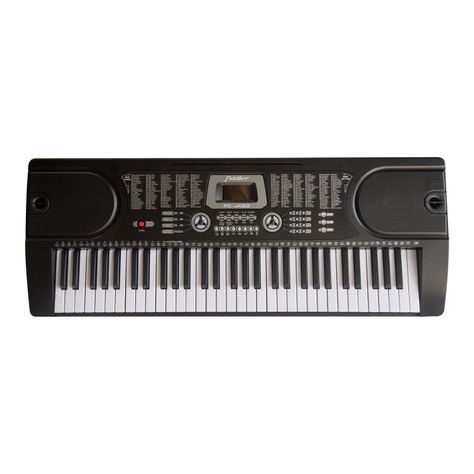 Teclado Electrónico 61 teclas Fiddler-1