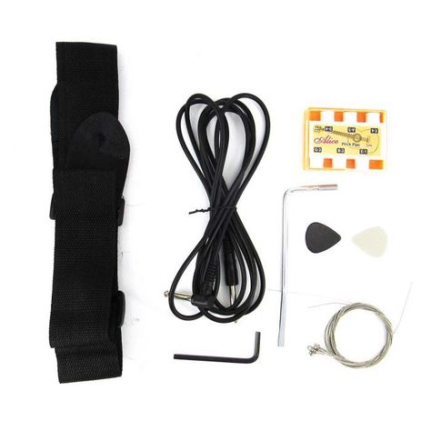 Combo Guitarra Eléctrica Negra + Amplificador Fiddler-2