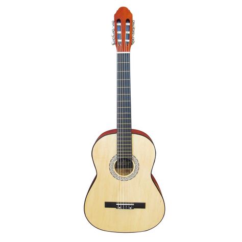 Guitarra Acústica Clásica Fiddler de 39'' para diestros-0