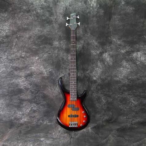 Bajo Eléctrico Fiddler Sunburst + Amplificador 20W-3