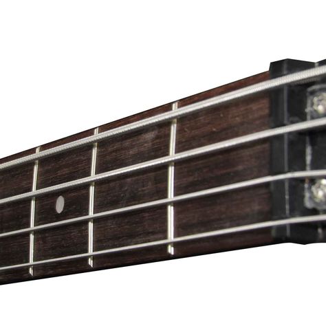 Bajo Eléctrico Fiddler Negro + Amplificador 20W-4
