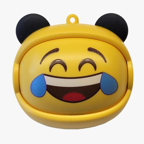 Audífono Bluetooth Rolling Face Emoji-3
