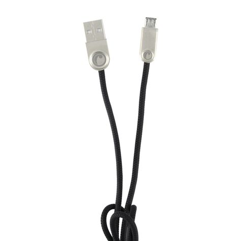 Cable Micro Usb A Usb 2.0 de 2mt Fiddler Negro-0